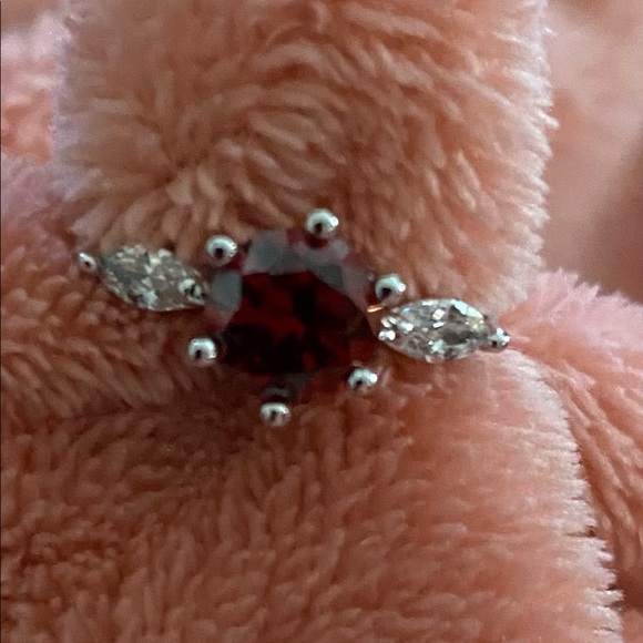 Ruby & Topaz Ring - Picture 9 of 12